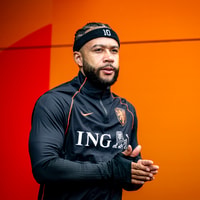 Memphis Depay bij het Nederlands elftal