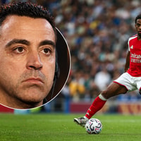 Xavi Hernández en Jurriën Timber