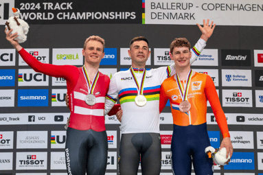 Philip Heijnen heeft een bronzen medaille gewonnen op het WK baanwielrennen in het Deense Ballerup. 