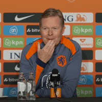 Ronald Koeman, bondscoach van het Nederlands elftal