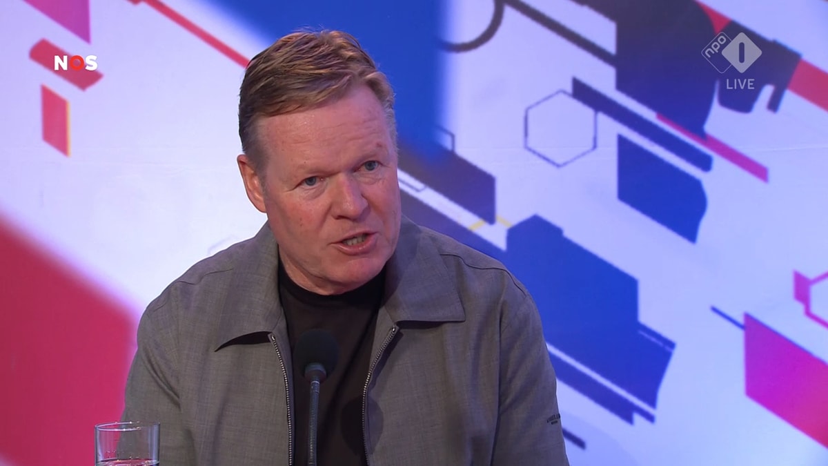 Ronald Koeman, bondscoach van het Nederlands elftal