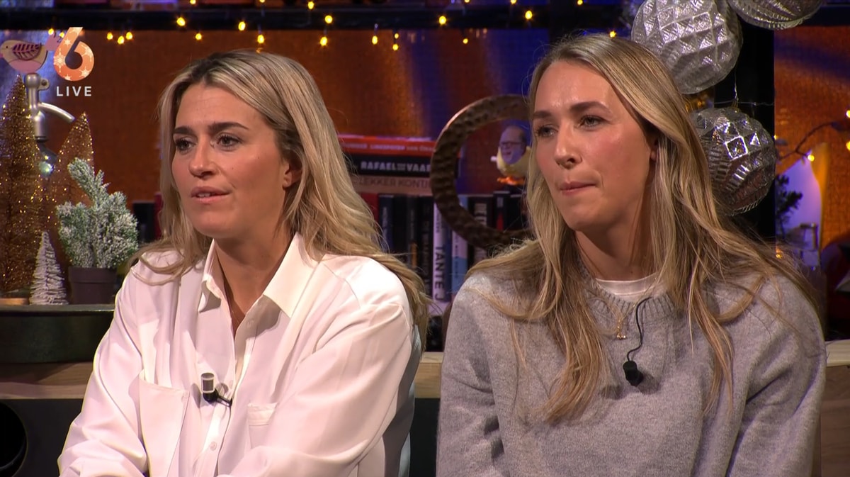 Estavana Polman en Lois Abbingh bij Vandaag Inside