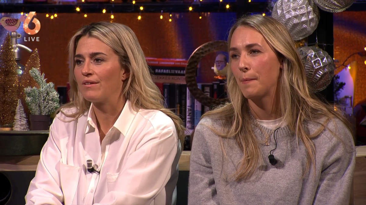 Estavana Polman en Lois Abbingh bij Vandaag Inside
