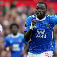 Brian Brobbey in actie voor Sunderland