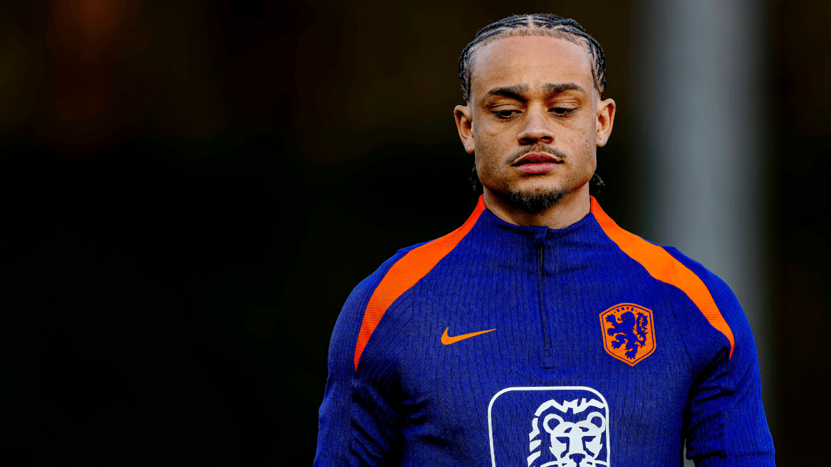 Xavi Simons bij het Nederlands elftal