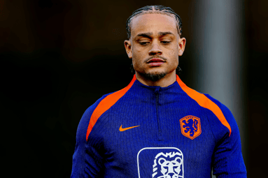 Xavi Simons bij het Nederlands elftal