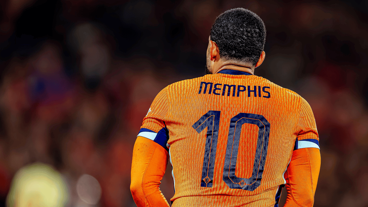 Memphis Depay, aanvaller van het Nederlands elftal