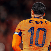Memphis Depay, aanvaller van het Nederlands elftal