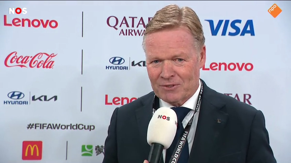 Ronald Koeman, bondscoach van het Nederlands elftal