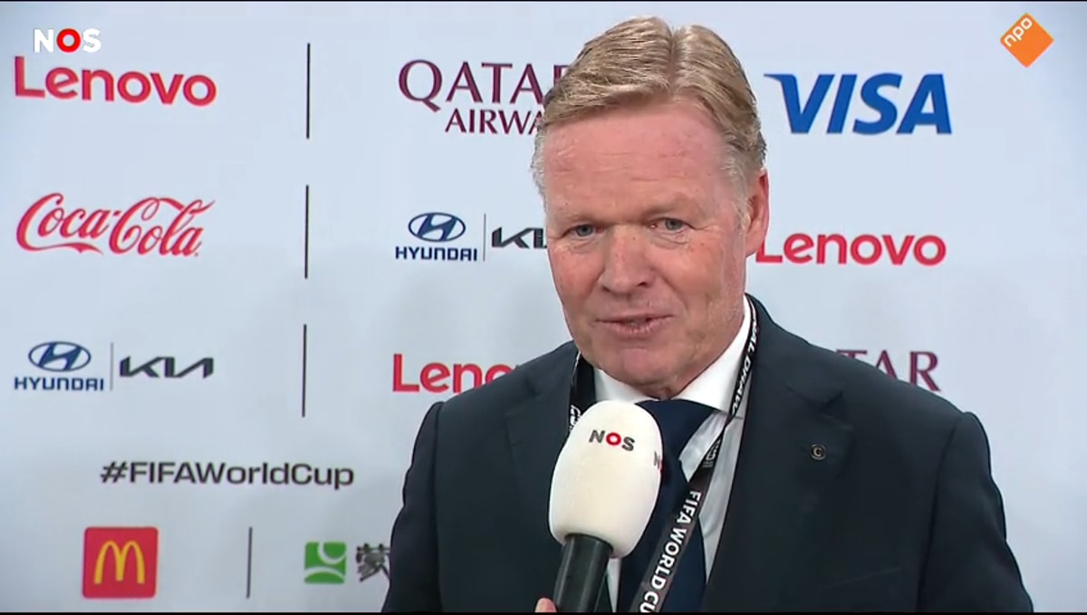 Ronald Koeman, bondscoach van het Nederlands elftal