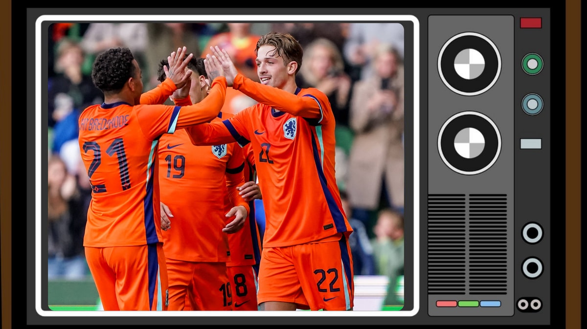 Waar en hoe laat wordt Jong Oranje - Jong Finland uitgezonden?