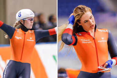 Marijke Groenewoud (links) en Jutta Leerdam 