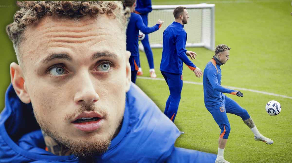 Noa Lang, aanvaller van PSV en het Nederlands elftal