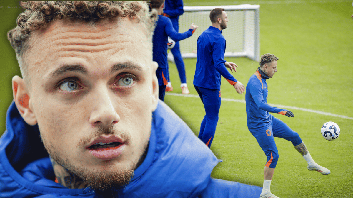 Noa Lang, aanvaller van PSV en het Nederlands elftal