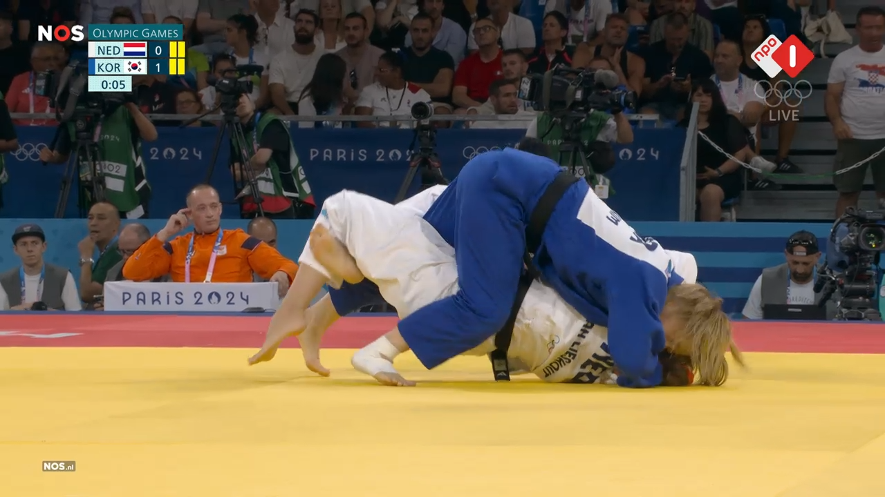 Joanne van Lieshout wordt uitgeschakeld op de Olympische Spelen