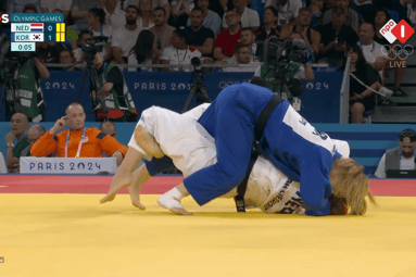 Joanne van Lieshout wordt uitgeschakeld op de Olympische Spelen