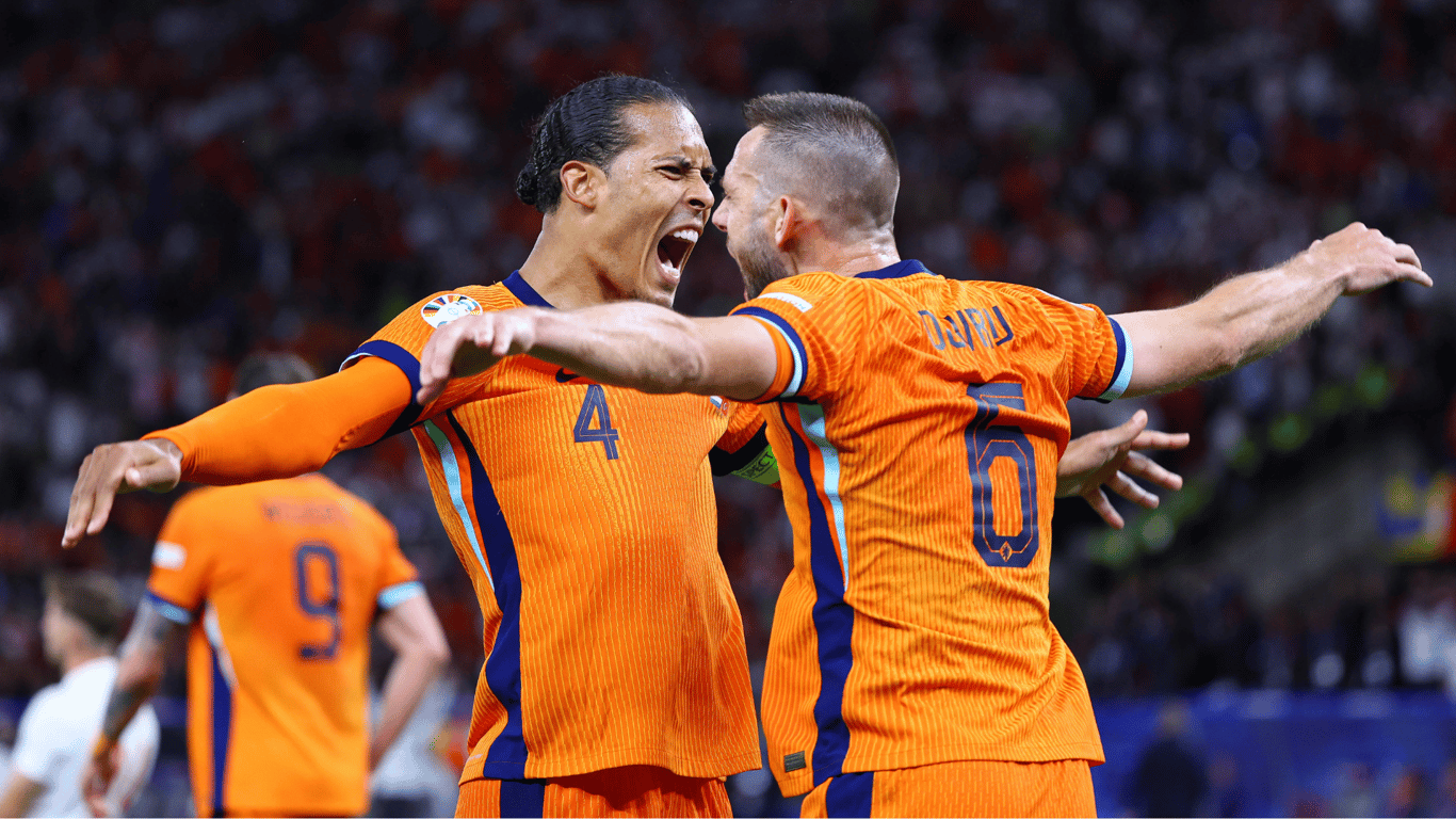 Virgil van Dijk, Stefan de Vrij, Nederlands elftal, Nederland - Turkije