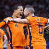 Virgil van Dijk, Stefan de Vrij, Nederlands elftal, Nederland - Turkije