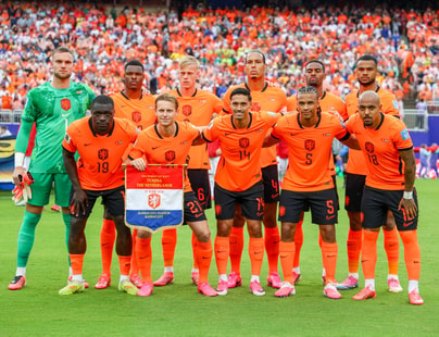 De opstelling van het Nederlands elftal tegen Tunesië