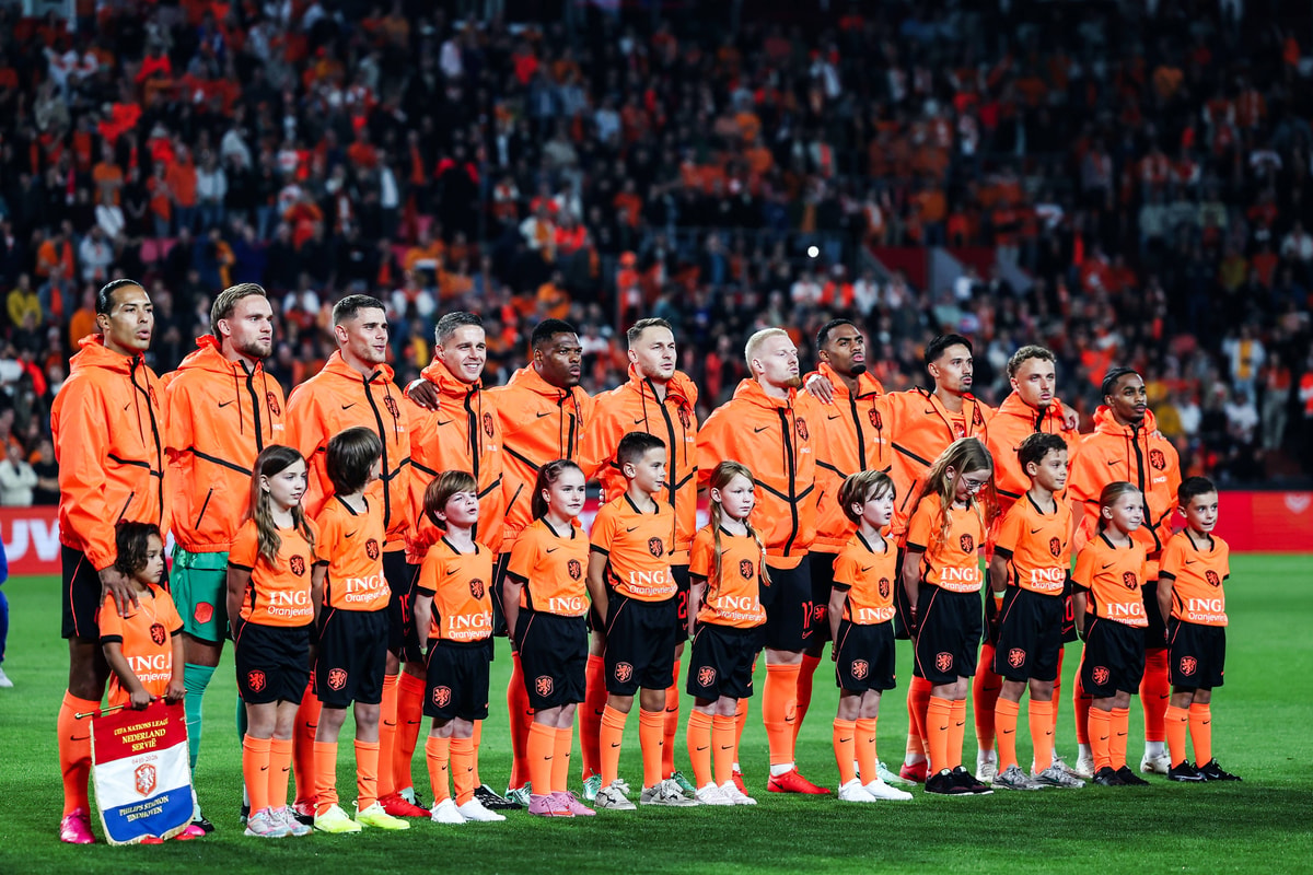 Het Nederlands elftal