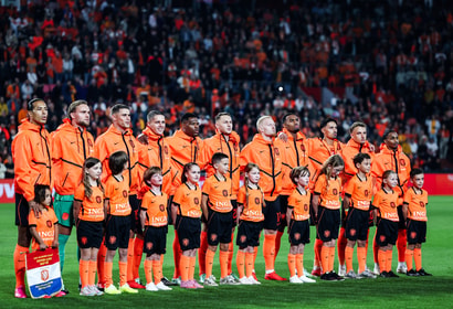 Het Nederlands elftal