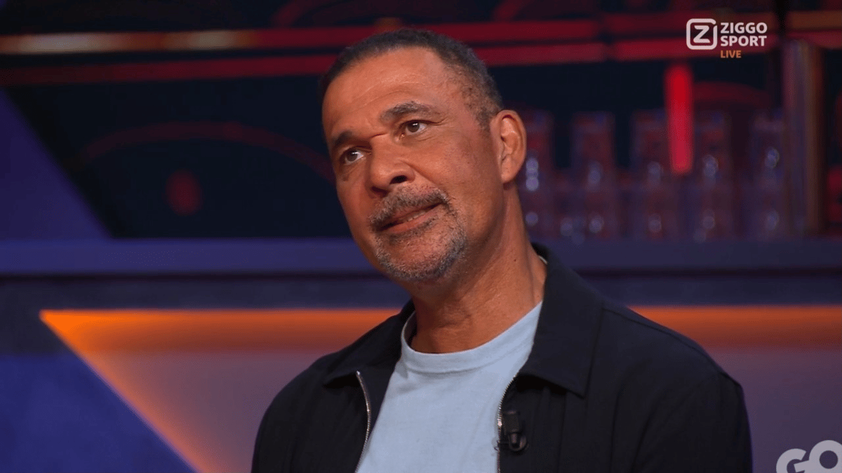 Ruud Gullit te gast bij het programma Rondo op Ziggo Sport
