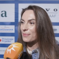 Femke Kok voor de camera van RTL Boulevard