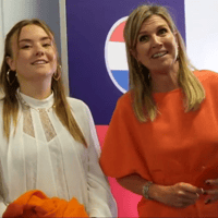Koningin Máxima trots op de Oranje Leeuwinnen