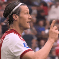 Wout Weghorst bij Ajax