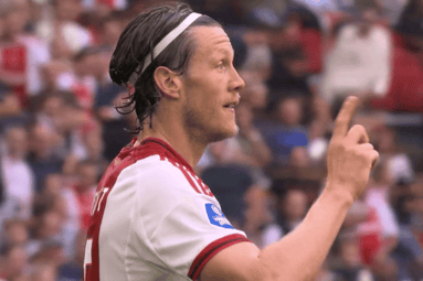 Wout Weghorst bij Ajax