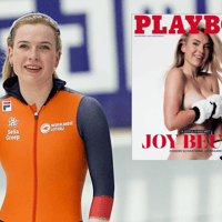 Joy Beune poseerde in de Playboy