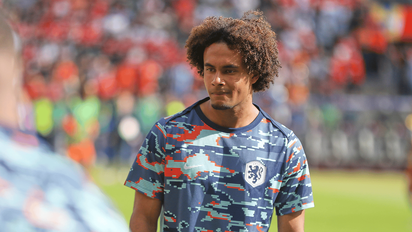 Joshua Zirkzee, spits van het Nederlands elftal