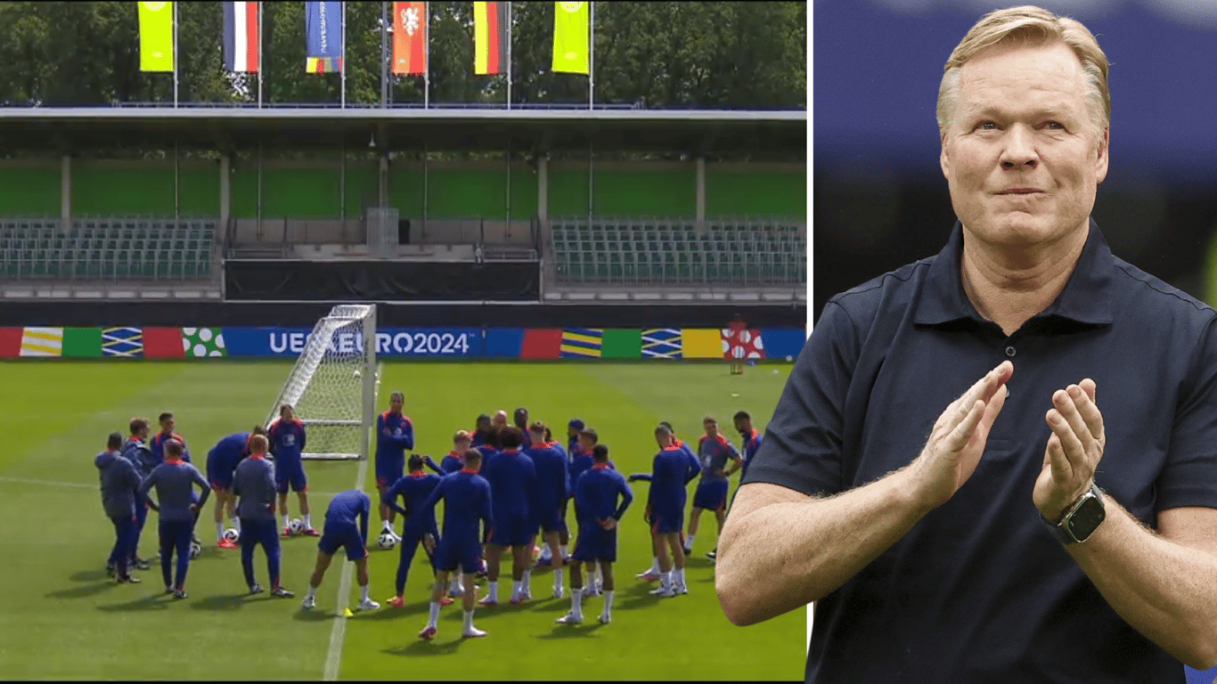 Ronald Koeman, bondscoach van het Nederlands elftal