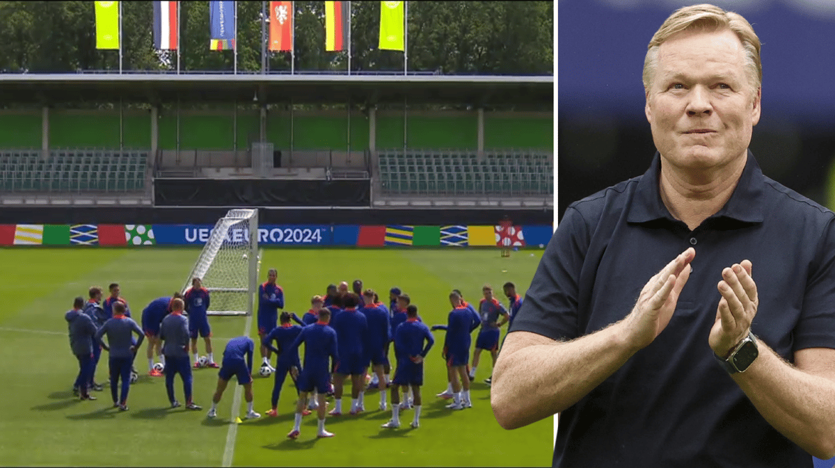 Ronald Koeman, bondscoach van het Nederlands elftal