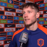 Wout Weghorst in gesprek met de NOS na Nederland - Hongarije