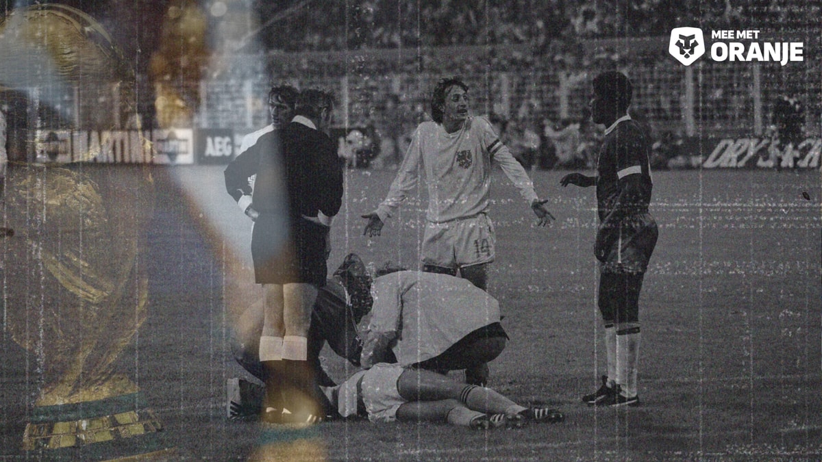 Nederland - Brazilië (2-0) op WK 1974