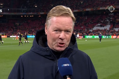 Ronald Koeman, bondscoach van het Nederlands elftal