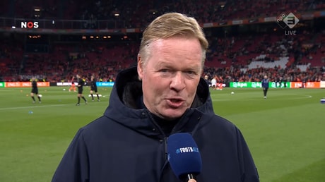 Ronald Koeman, bondscoach van het Nederlands elftal