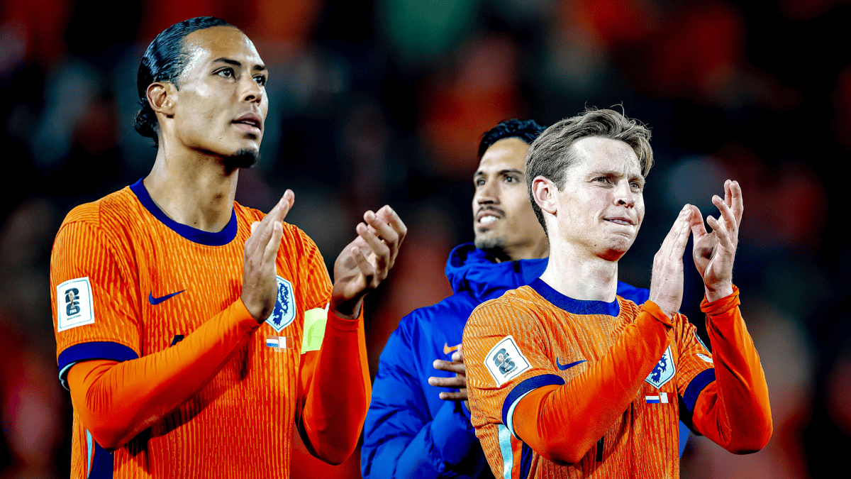 Frenkie de Jong en Virgil van Dijk