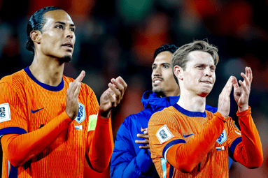 Frenkie de Jong en Virgil van Dijk