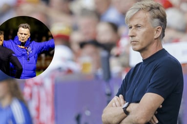 Louis van Gaal kritisch op werkwijze KNVB en neemt Andries Jonker in bescherming