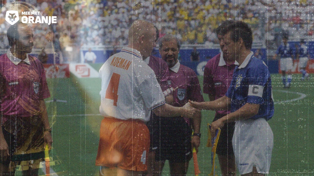 Nederland - Brazilië op het WK 1994