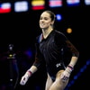 Naomi Visser eindigt als vijfde in de WK-finale op brug in Rotterdam.