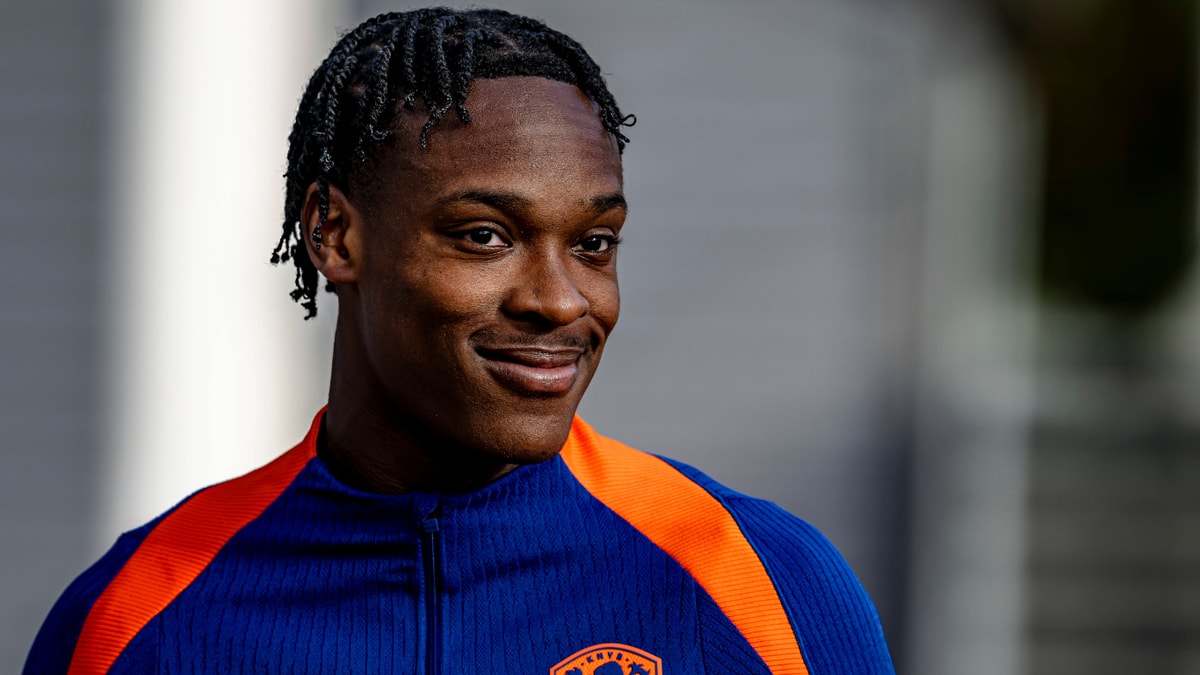 Emmanuel Emegha bij het Nederlands elftal