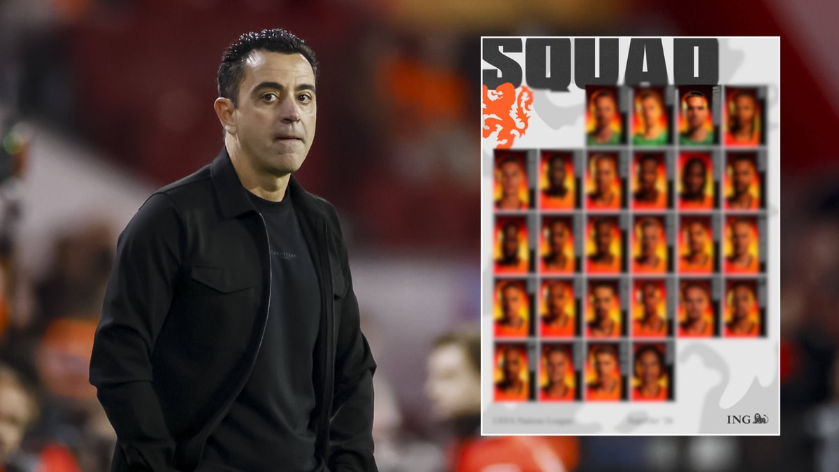 Xavi Hernández maakt voorselectie Oranje voor Griekenland en Duitsland bekend.