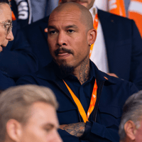 Marianne van Leeuwen en Nigel de Jong