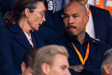 Nigel de Jong, directeur topvoetbal bij de KNVB