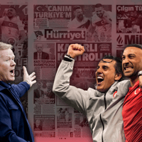 De media in Turkije maken zich op voor de kwartfinale tegen Nederland