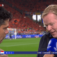 Ronald Koeman, bondscoach van het Nederlands elftal