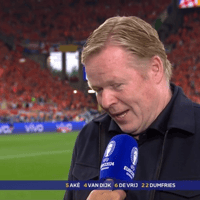 Ronald Koeman, bondscoach van het Nederlands elftal